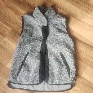 Carhartt Charcoal Sherpa Vest